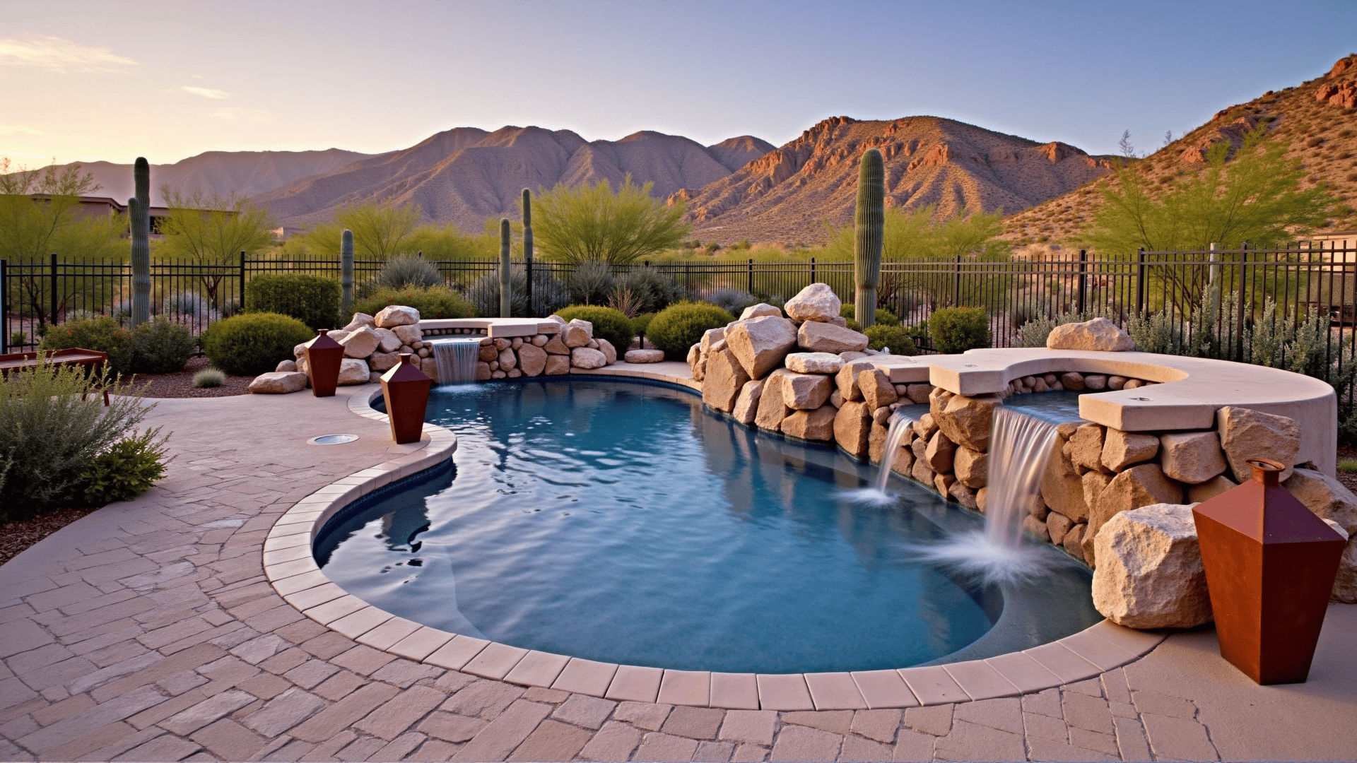Metal Pool Fencing