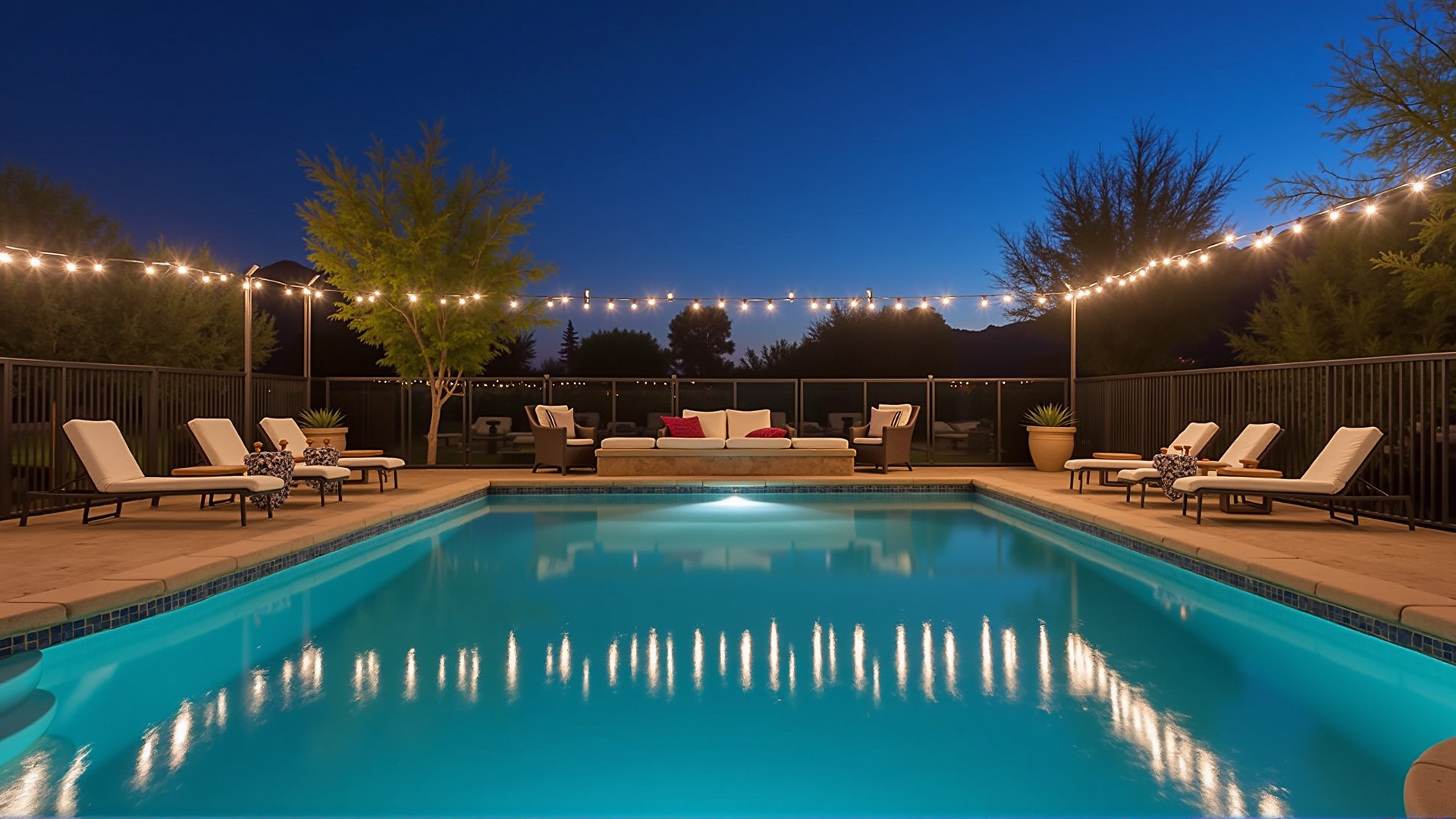 Metal Pool Fencing
