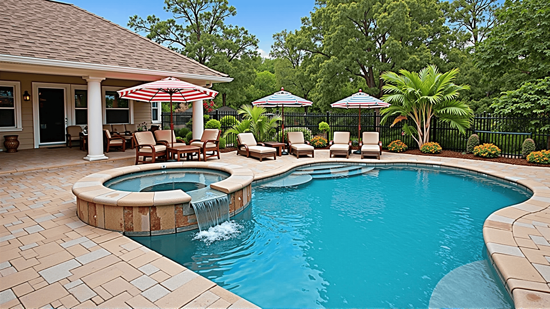 Metal Pool Fencing