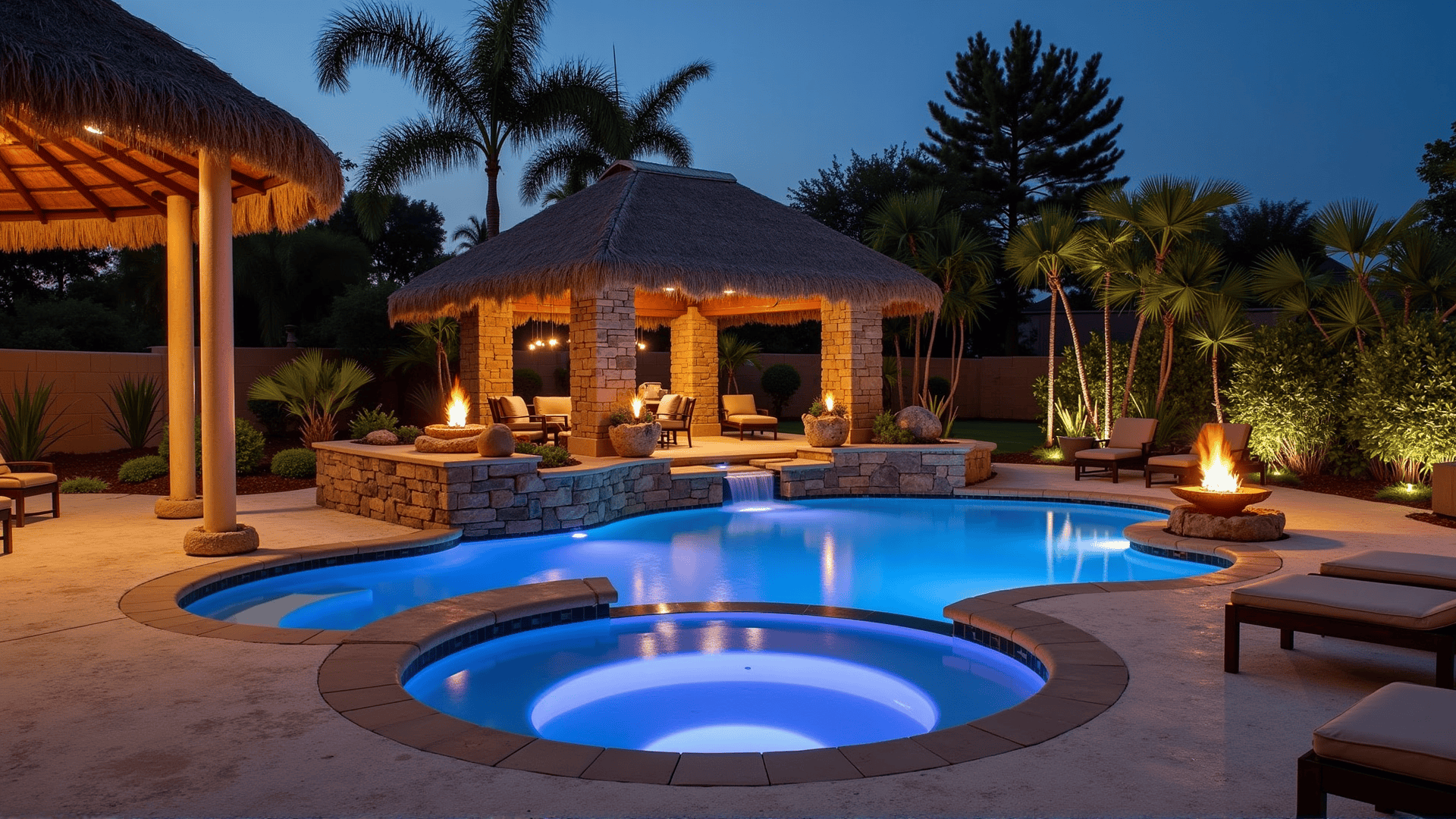 Fiber Optic Pool Lighting