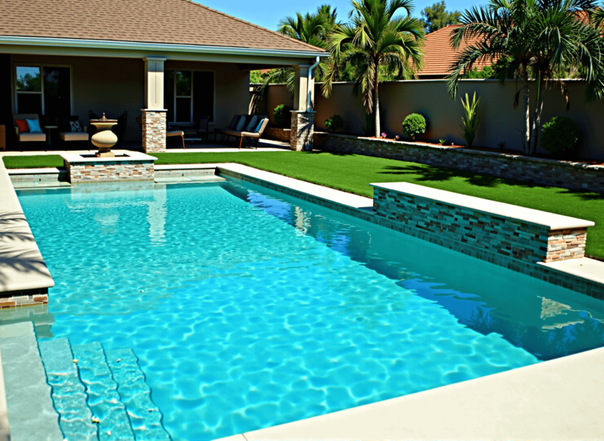 Rectangular Pool - Designer Custom Pools